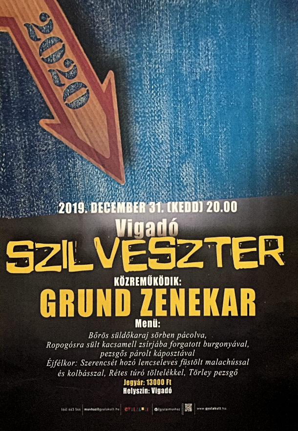 Gyulai szilveszter a Vigadóban Gyulai szilveszter a Vigadóban